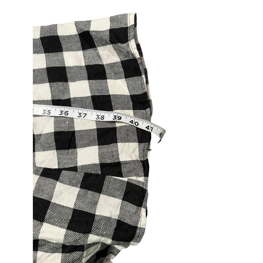 Reformation Hattie Off the Shoulder Women's Linen Plaid Dress Gingham Size 2 - Picture 8 of 10